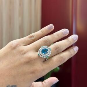 London Blue Topaz Ring