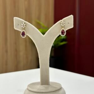 Rubilite Earring