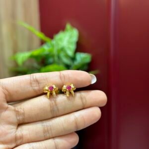 Ruby Earring