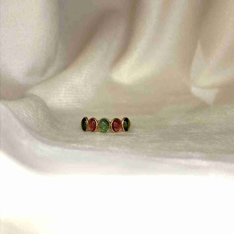 Multi Tourmaline Ring