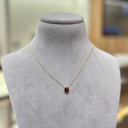 Pink Tourmaline Chain