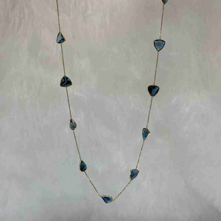 London Blue Topaz Chain