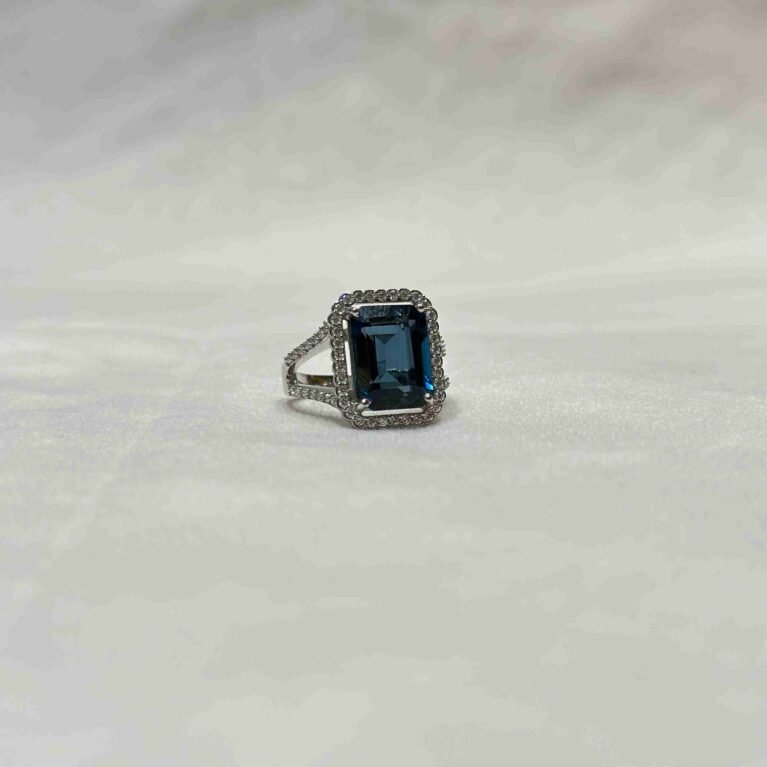London Blue Topaz Cocktail Ring