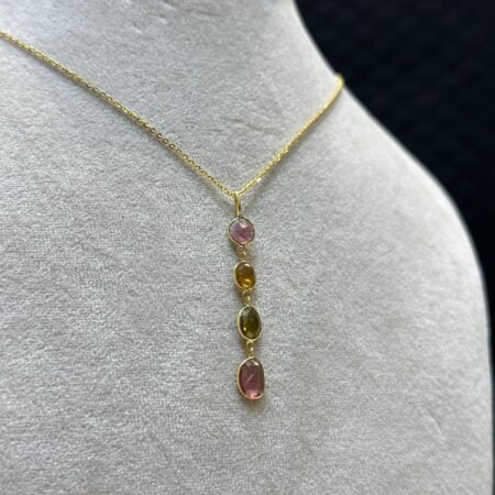 Multi tourmaline Pendant