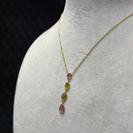 Multi Tourmaline Chain