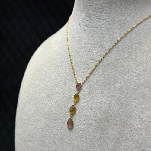Multi Tourmaline Chain