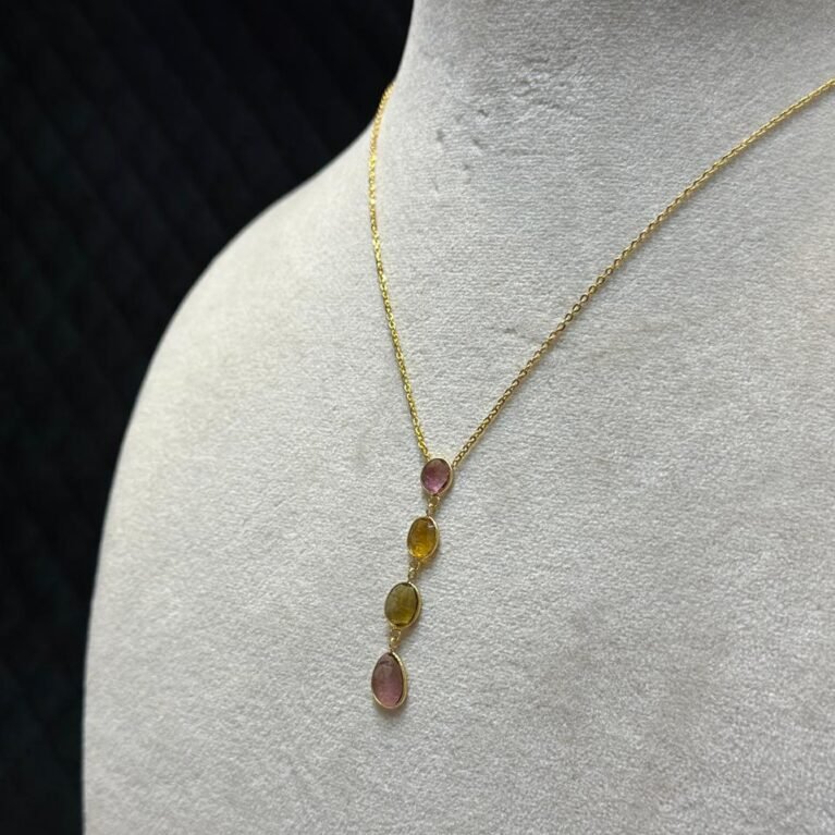 Multi Tourmaline Chain
