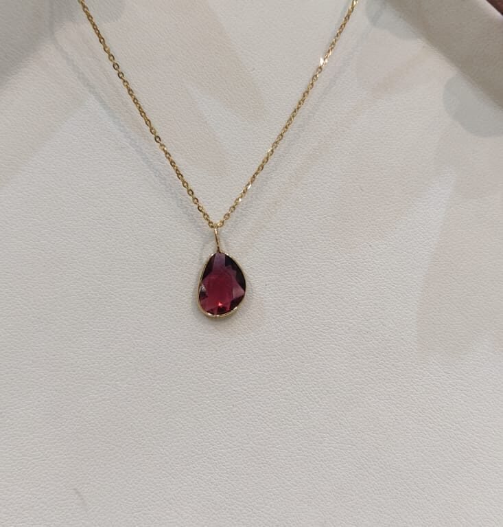 Rhodolite Pendant