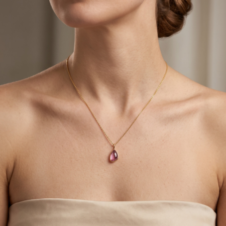 Pink Sapphire Pendant