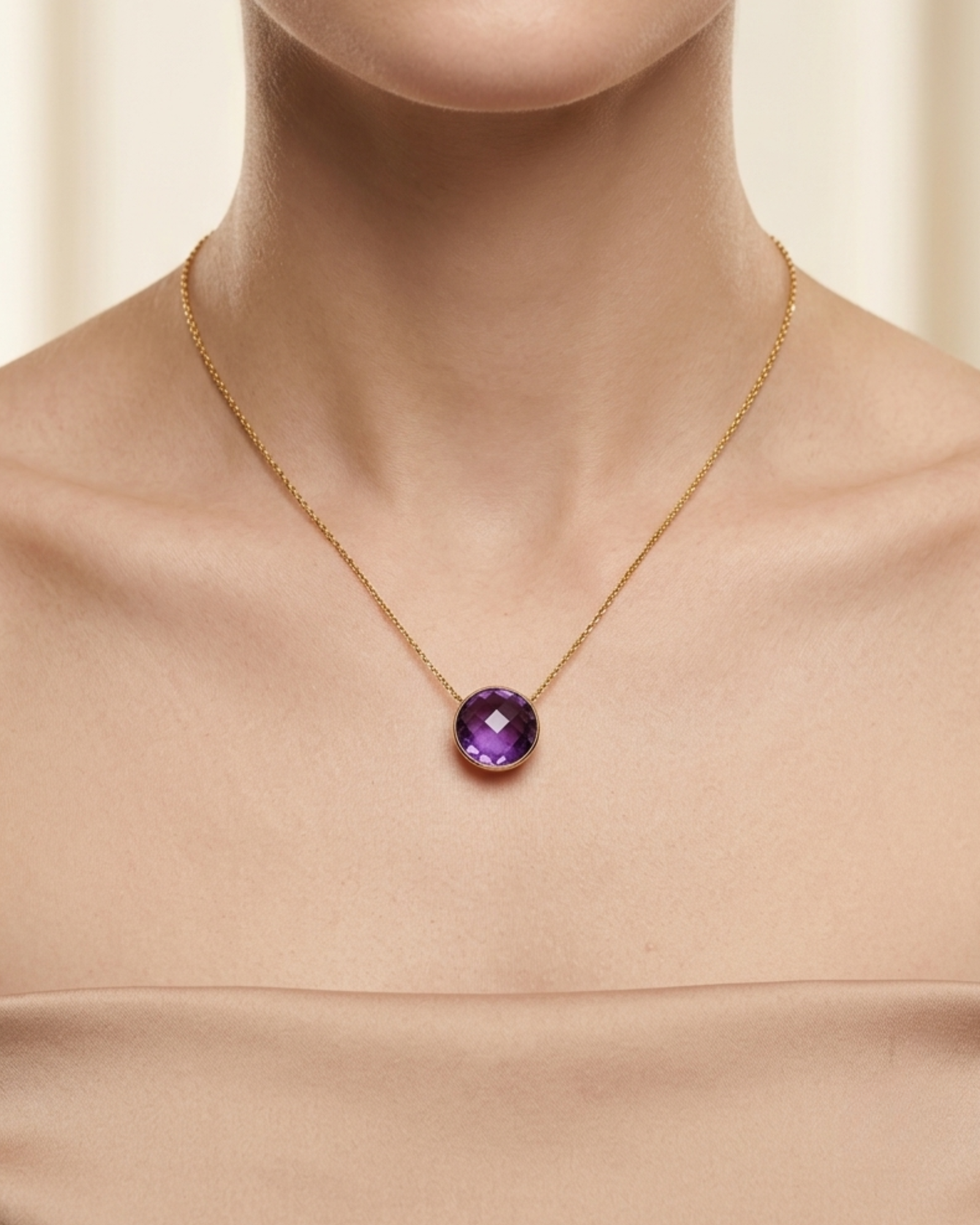 Purple Amethyst Chain