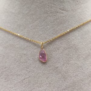 Pink Sapphire Pendant