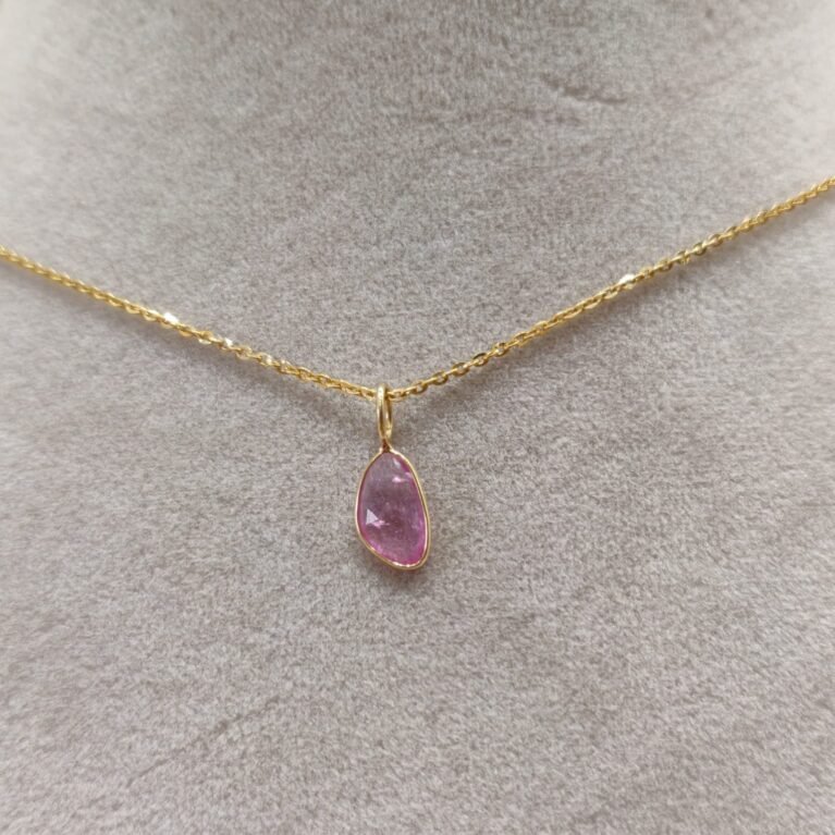 Pink Sapphire Pendant
